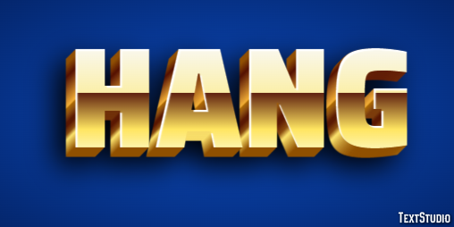 Hang Text Effect