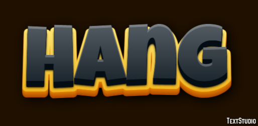 Hang Text Effect