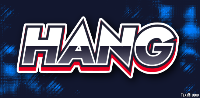 Hang Text Effect