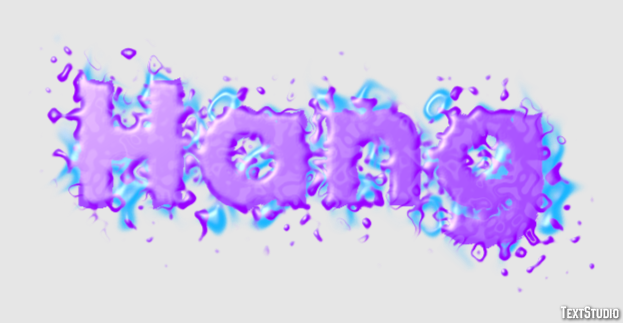 Hang Text Effect
