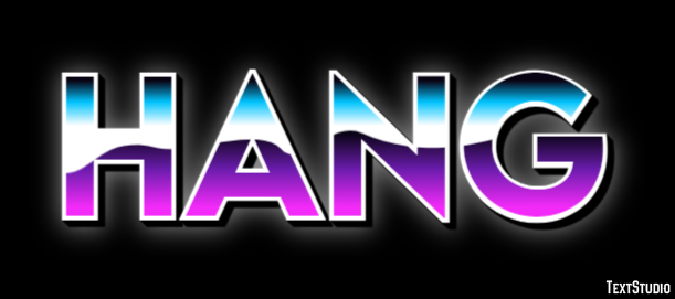 Hang Text Effect