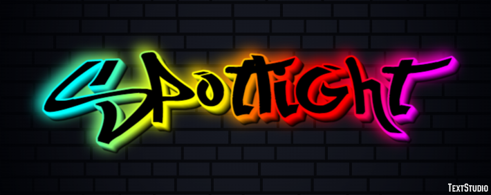 Spotlight Text Effect