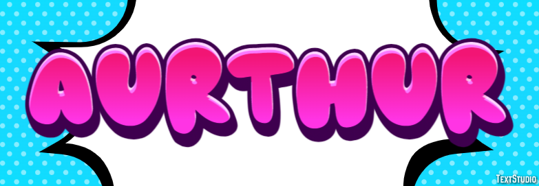 Aurthur Text effect
