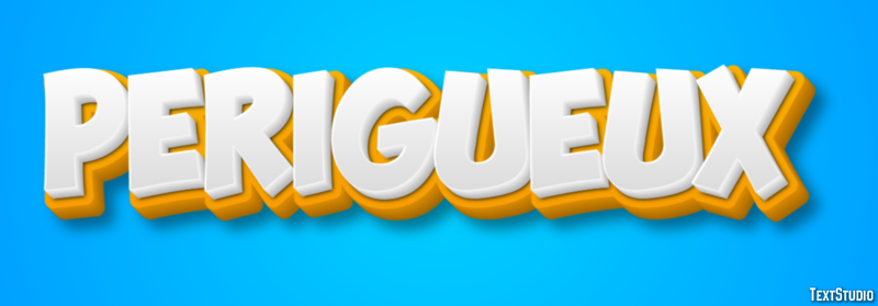 Périgueux Efekt tekstowy