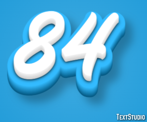 84 Text Effect