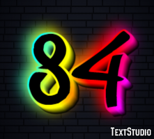 84 Text Effect