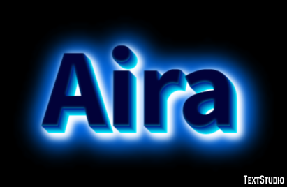 Aira Эффект текста
