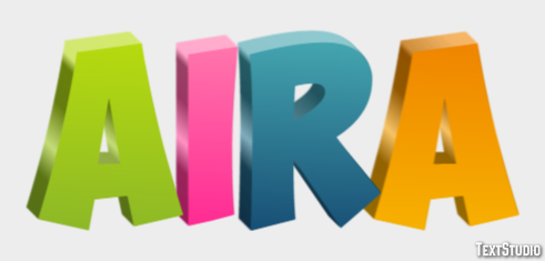Aira Tekst Effect