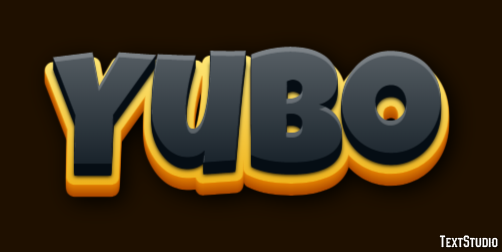 Yubo Efekt tekstowy