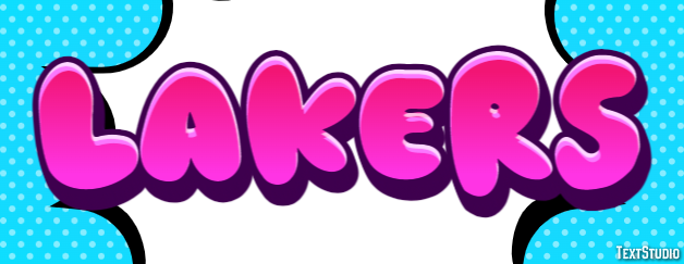 Lakers Text effect