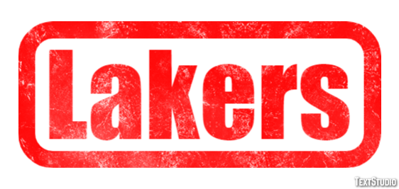Lakers Text effect