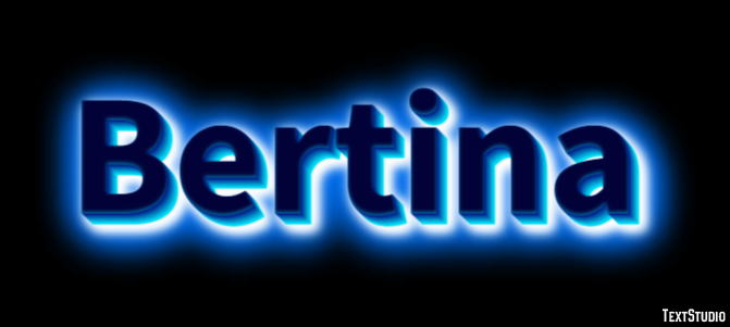 Bertina Text effect
