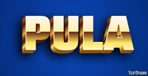 Pula Effetto testo