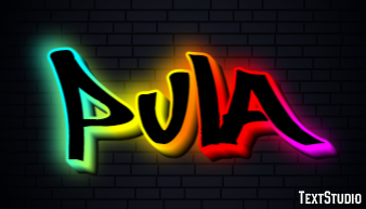 Pula Effetto testo