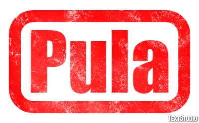 Pula Effetto testo