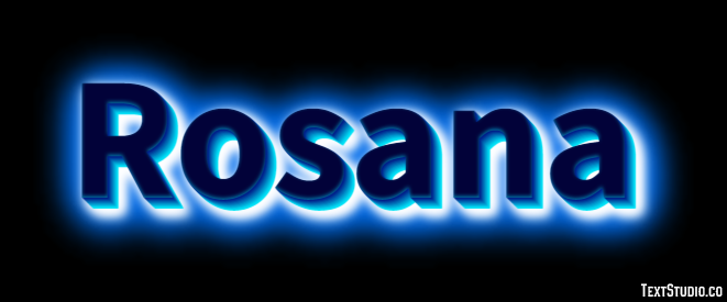 Rosana Efecto de texto