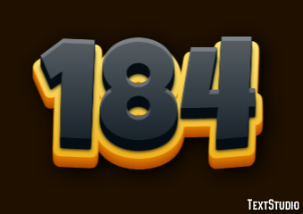 184 Text Effect