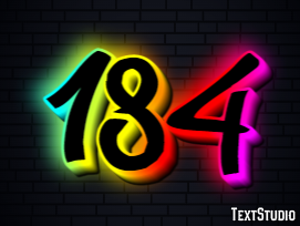 184 Text Effect