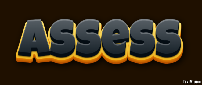 Assess Effetto testo