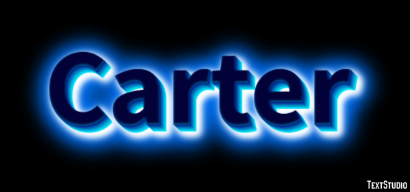 Carter Text Effect