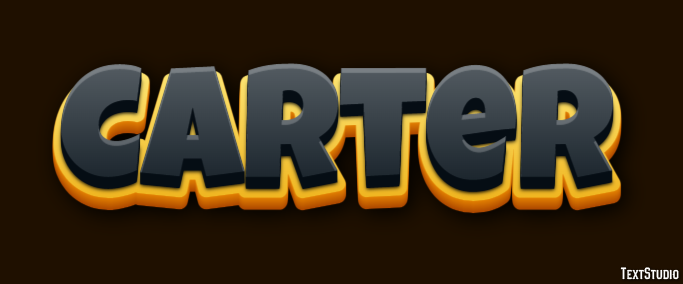 Carter Text Effect