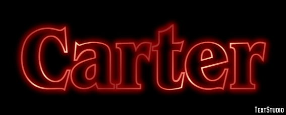 Carter Text Effect