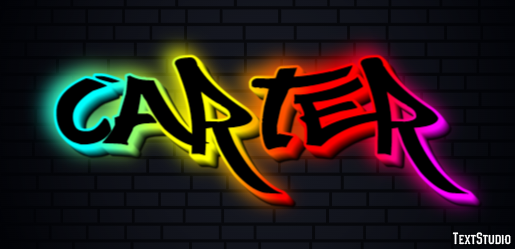 Carter Text Effect