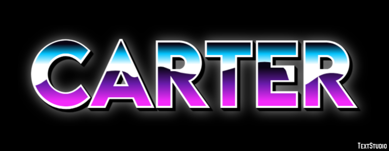 Carter Text Effect