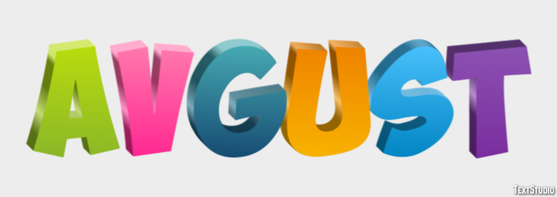 Август Effet de Texte