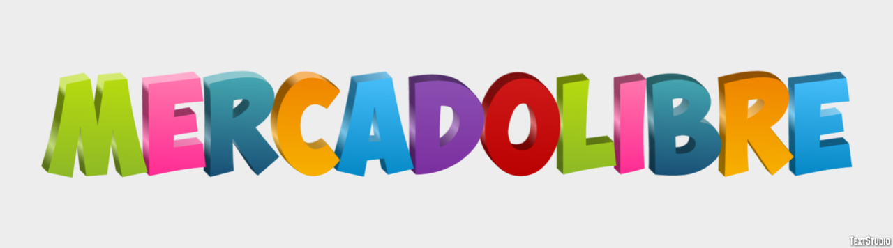 Mercadolibre Efeito de texto