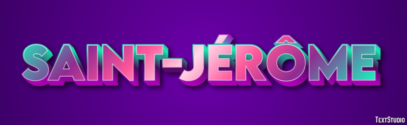 Saint-Jérôme Efekt tekstowy