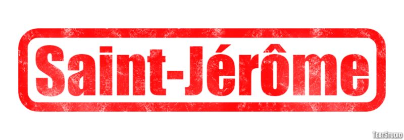 Saint-Jérôme Effetto testo