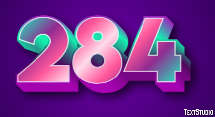 284 Text Effect