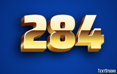284 Text Effect