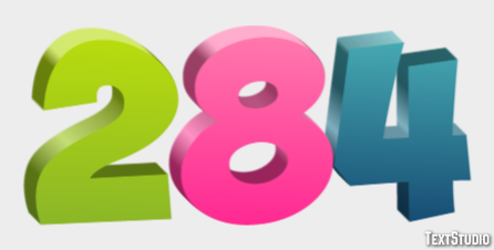 284 Text Effect