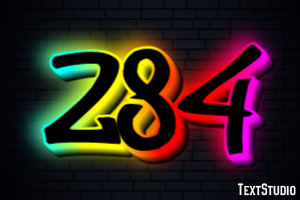284 Text Effect