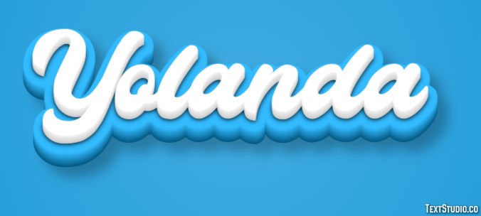 Yolanda テキスト効果
