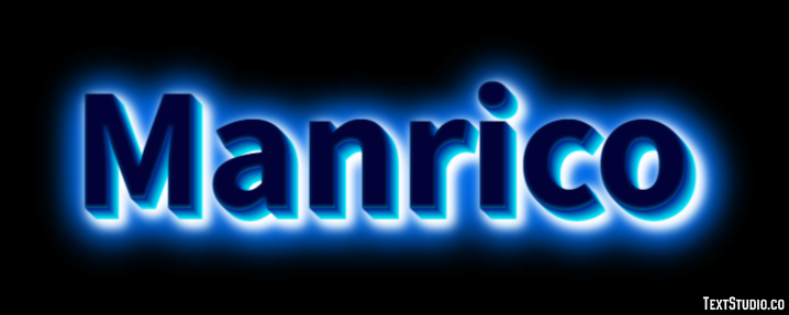 Manrico Effetto testo