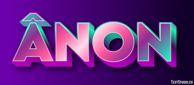 Ânon Effet de Texte