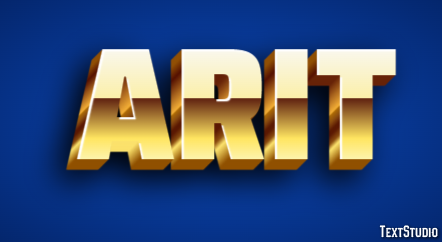 Arit Text effect