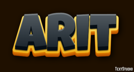 Arit Text effect