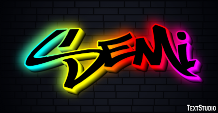 セミ Text Effect