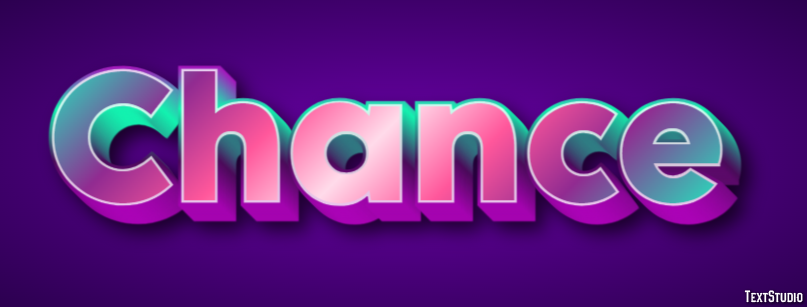 Chance Text Effect