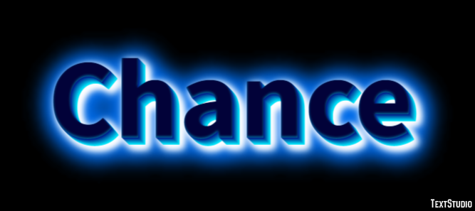 Chance Effet de Texte