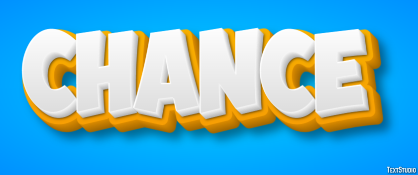 Chance Text Effect