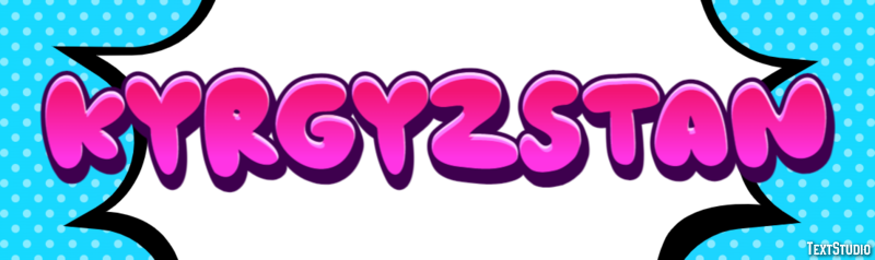 Kyrgyzstan Text Effect
