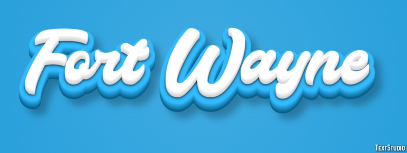 Fort Wayne Effetto testo