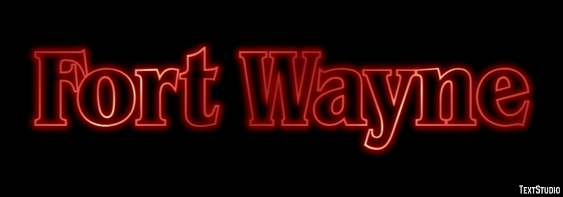 Fort Wayne Effetto testo