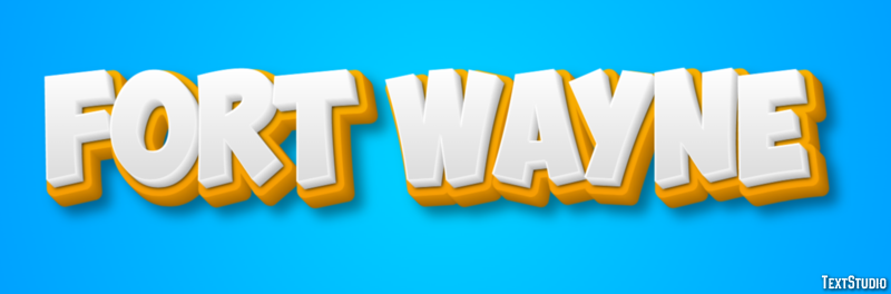 Fort Wayne Effetto testo
