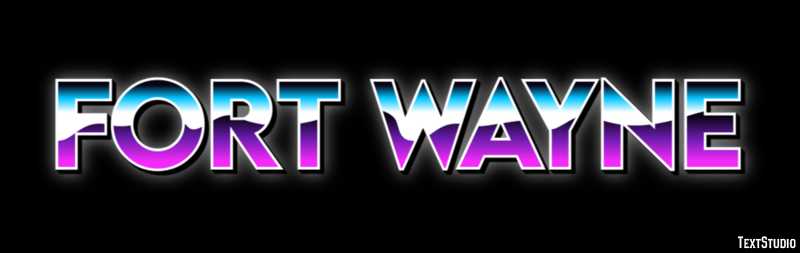 Fort Wayne Effetto testo